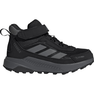 adidas Terrex Детски туристически обувки adidas Terrex Kid's Anylander Mid ClimaProof CF Walking boots - Core Black / Grey Five / Core Black - размер 30 (EU) (702-5786-0114)