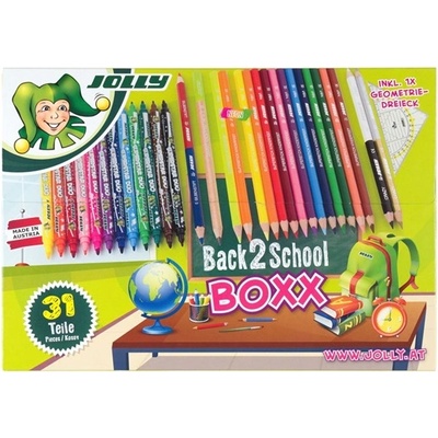 Jolly Back To School All In Boxx Комплект за училище от 31 части 9940-0232 (9940-0232)