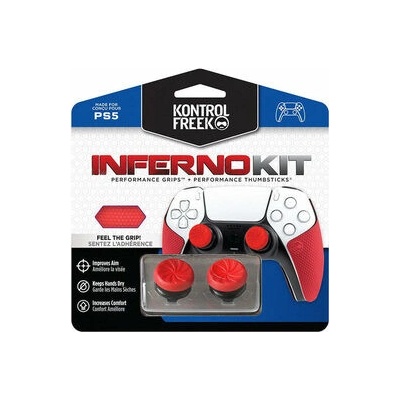 Kontrolfreek Inferno Kit červená - PS5