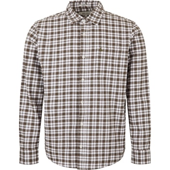 Image 1 of Jack Wills Риза Jack Wills Men's Long-Sleeve Plain Shirt - Smokey Olive