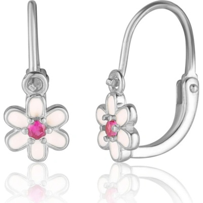 JVD Dětské stříbrné náušnice s rubíny SVLE3159XF6BR00