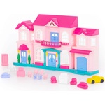 Polesie Toys Къща за кукли Polesie Toys - Sophie, 14 части (107438)
