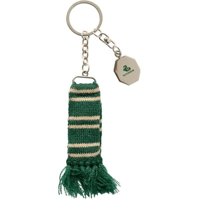 Prívesok na kľúče Harry Potter Slytherin Scarf + Badge