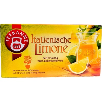 TEEKANNE ITALIENISCHE LIMONE ovocný čaj s příchutí italských citronů 20 x 2,5 g