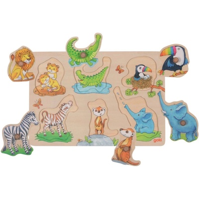 Goki puzzle rodičia a deti