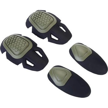 DRAGOWA Tactical Тактически накрайници за колене и лакти DRAGOWA, маслина (DRG030.Olive)
