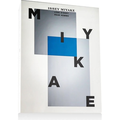 Issey Miyake L'Eau d'Issey Pour Homme комплект за мъже Eau de Toilette 75 ml + Душ гел 50 ml опция Grey Geometry Cover