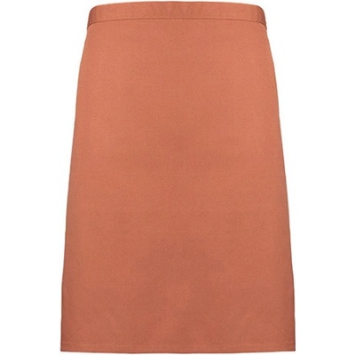 Premier Workwear Pracovní zástěra středně dlouhá PR151 Chestnut Pantone 7525 70x50cm