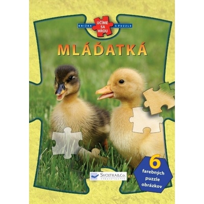 Mláďatká - 6 farebných puzzle