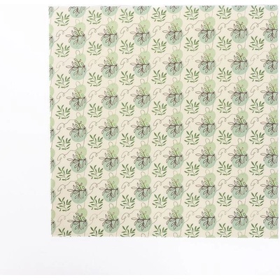 Plastia Voskovaný obrúsok - 34x34 zelený 1 ks