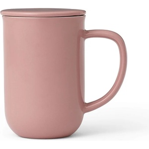 VIVA Чаша за чай с цедка VIVA Minima Stone Rose 500ml (1007009) - azo
