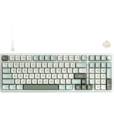 Royal Kludge R98Pro Sky Cyan (RK-R98PRO-SKYCYN-CRMSW-US)