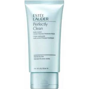 Estée Lauder Perfectly Clean Multi-Action Creme Cleanser/Moisture Mask Dry Skin подхранващ защитен почистващ крем за суха кожа 150 ml