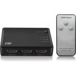 ACT Суич act - ac7845, 4k hdmi, 3 порта, с дистанционно, черен (ewent-act-split-ac7845)