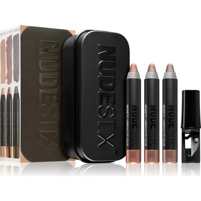 Nudestix Kit Nude Metallic Eye Mini комплект декоративна козметика за очи