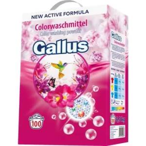 Gallus Прах за пране Gallus Color, 100 дози, 6.5 кг