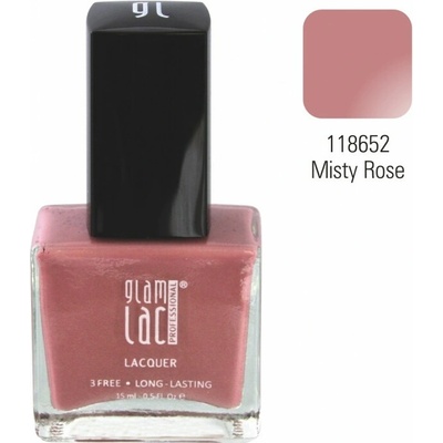 GlamLac Lak na nehty 118652 Misty Rose 15 ml