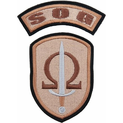 Nášivka: SOG [bsz] béžová | hnědá