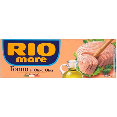 Rio Mare Tuniak v olivovom oleji 3 x 80 g