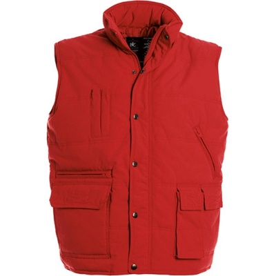 B&C Unisex vesta JU880 Red