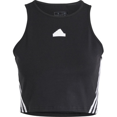 adidas Дамски потник Adidas Future Icons 3-Stripes Tank Top Womens - Black/White