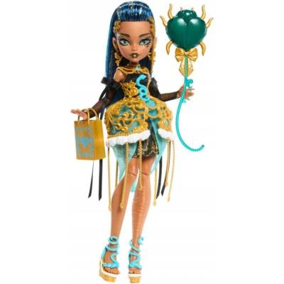 Monster High Strašidelné narodeniny Cleo de Nile 27 cm