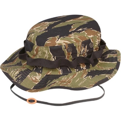 BOONIE Klobouk bavlna TIGER STRIPE GREEN