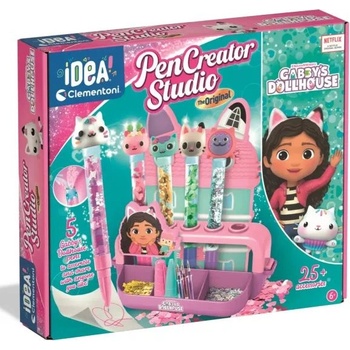 Clementoni Clementoni: Комплект за изработка на химикалки - Къщата на куклата Габи (18214)