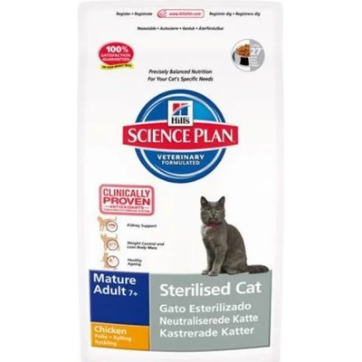 Hill's SP Feline Mature Adult Sterilized Cat chicken 300 g
