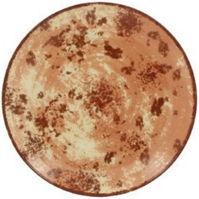 RAK Porcelain Mělký talíř RAK Peppery 31 cm - hnědý