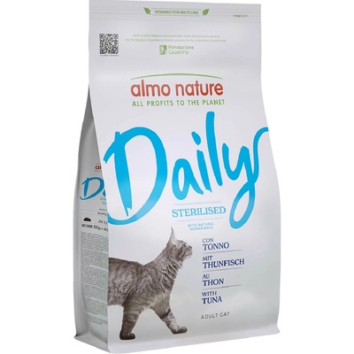 Almo Nature Daily Sterilised tuňák 2 x 1,2 kg