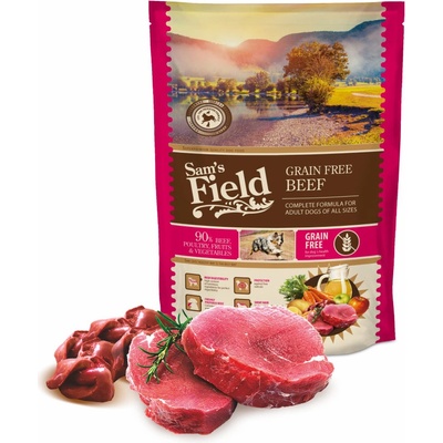 Sam's Field Grain Free Beef Angus 0,8 kg