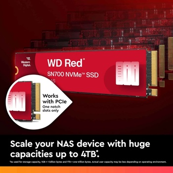 WD Red SN700 2TB, WDS200T1R0C