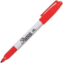 Sharpie Fixa červená s tenkou špičkou 0,9mm