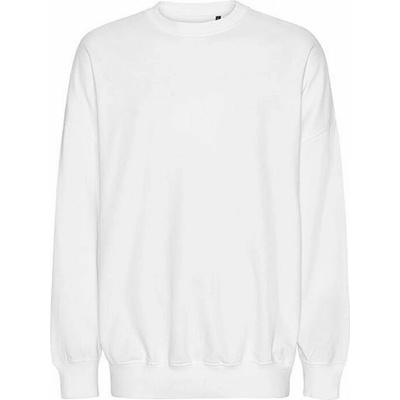 Tiger Cotton by Neutral mikina bez kapuce s Fairtrade cetifikací bílá