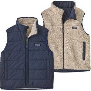 Patagonia Детски поларен елек Patagonia Kid's Reversible Ready Freddy Vest Fleece vest - New Navy - размер XS (703-6213-0411)