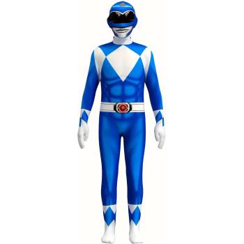 Костюм на Пауър рейнджърс, син за ръст 120 см