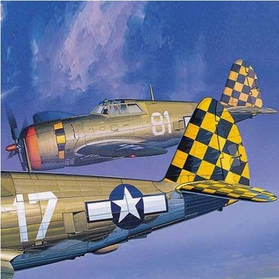 Academy Model Kit letadlo 12492 P 47D RAZOR BACK 1:72
