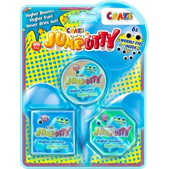 Image 1 of CRAZE Игрален комплект Craze - Смес за подскачащи топки, 3 цвята (C40546)