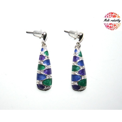 Fashion Jewerly Barevné slzičky 205
