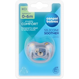 Canpol babies Залъгалка сил сим 0-6м cute animals синя f