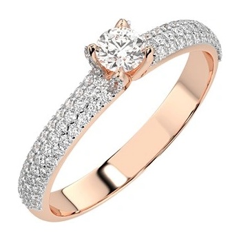 Cara Diamanti Пръстен от розово злато с диаманти Cara Diamanti K101-10023R (K101-10023R)