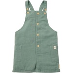 Little Dutch Бебешко късо гащеризонче Little Dutch - Forest Green, 86 cm, 12-18 м (CL25024102)