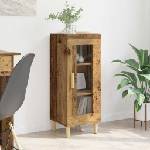 vidaXL Служебен шкаф Старо дърво 34.5 x 32.5 x 90 см (880970)
