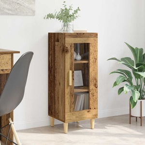 vidaXL Служебен шкаф Старо дърво 34.5 x 32.5 x 90 см (880970)
