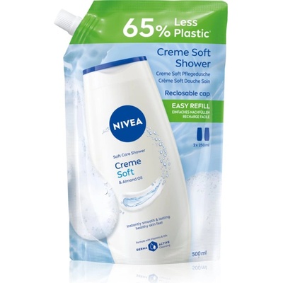 Nivea Creme Soft крем душ гел пълнител 500ml