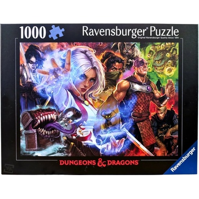 Ravensburger Dungeons & Dragons Quest Accepted Úloha prijatá 1000 dielov