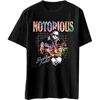 Notorious B. I. G Notorious B. I. G. Риза Brooklyn's Finest Unisex Black L (BIGTS18MB03)