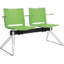 Alba multisedák plastový Filo, dvousedák, čalouněný