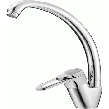 Inter Ceramic Стоящ смесител за умивалник "Сабине " icf 7733212c m7313, месинг, хром, 26.5х25х5.2см (7733212 7313)